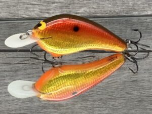 Black Label Balsa - Slim Signature Series Balsa Crankbait - Foiled Simple Craw color