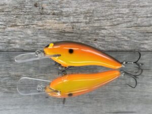 Black Label Balsa - Z II - Custom Balsa Crankbait - Simple Craw color