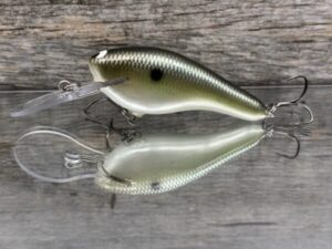 Black Label Balsa - K II - Custom Balsa Crankbait - Money Shad color