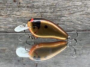 Black Label Balsa - Peanut - Balsa Crankbait - Crawdad Color - Zoom WEC Mutt