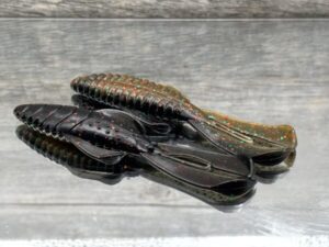 Black Label Custom Soft Plastics - Black Label Bug 4" - Big Texan color 8ct