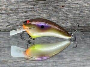 Black Label Balsa - Speedy - Hybrid Squarebill Crankbait - High Rock Shad color