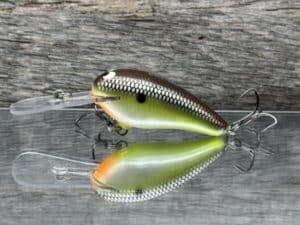 Black Label Balsa - Rock Hound - Custom Balsa Crankbait - Slick color